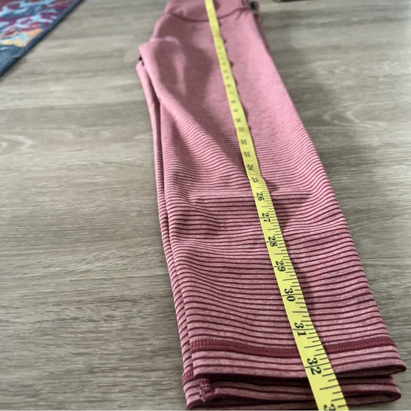 Gapfit eclipse pink stripe highrise 7/8 length leggings - Picture 7 of 8